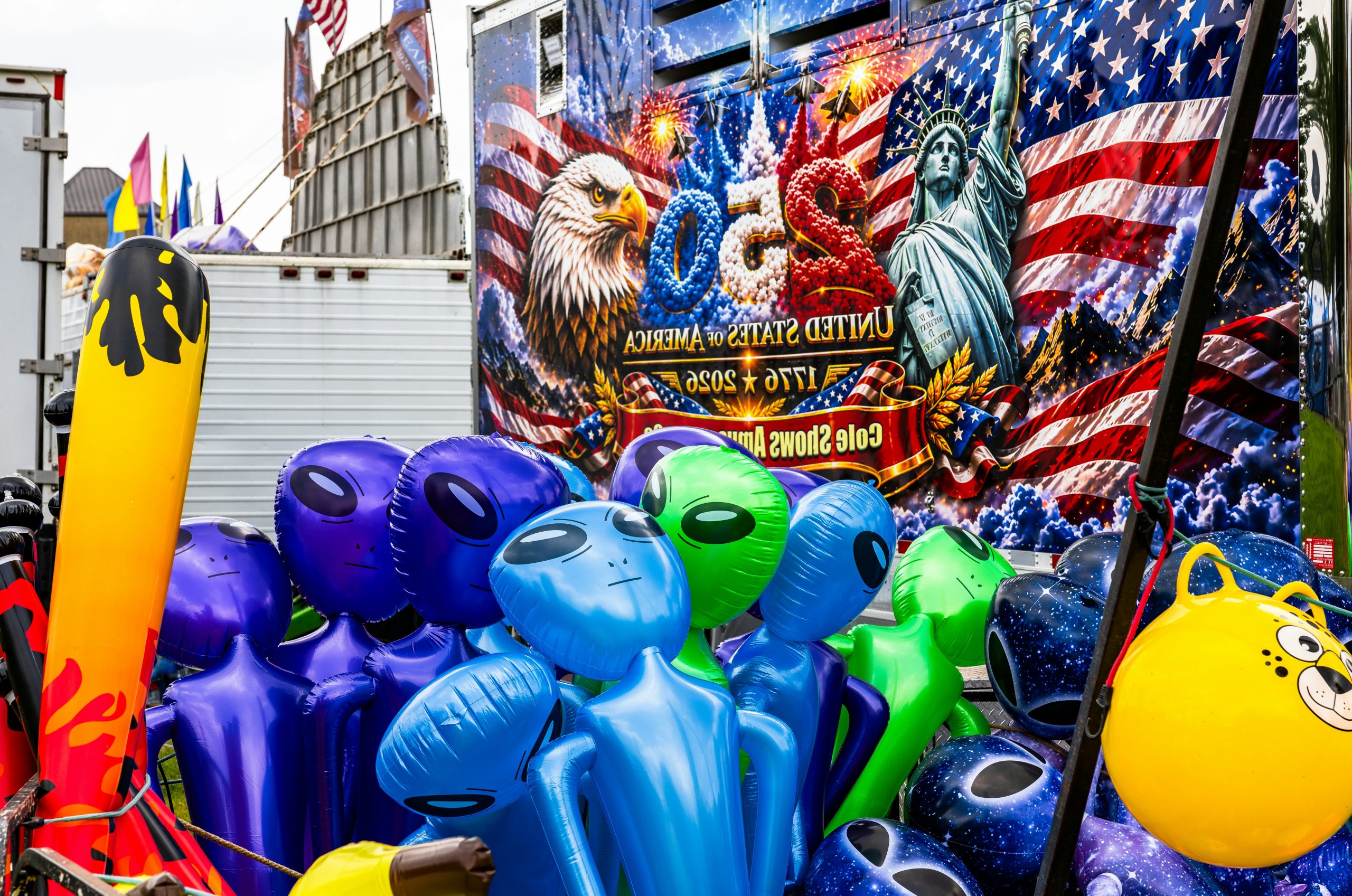 Verdant Inflatable Alien Toys
