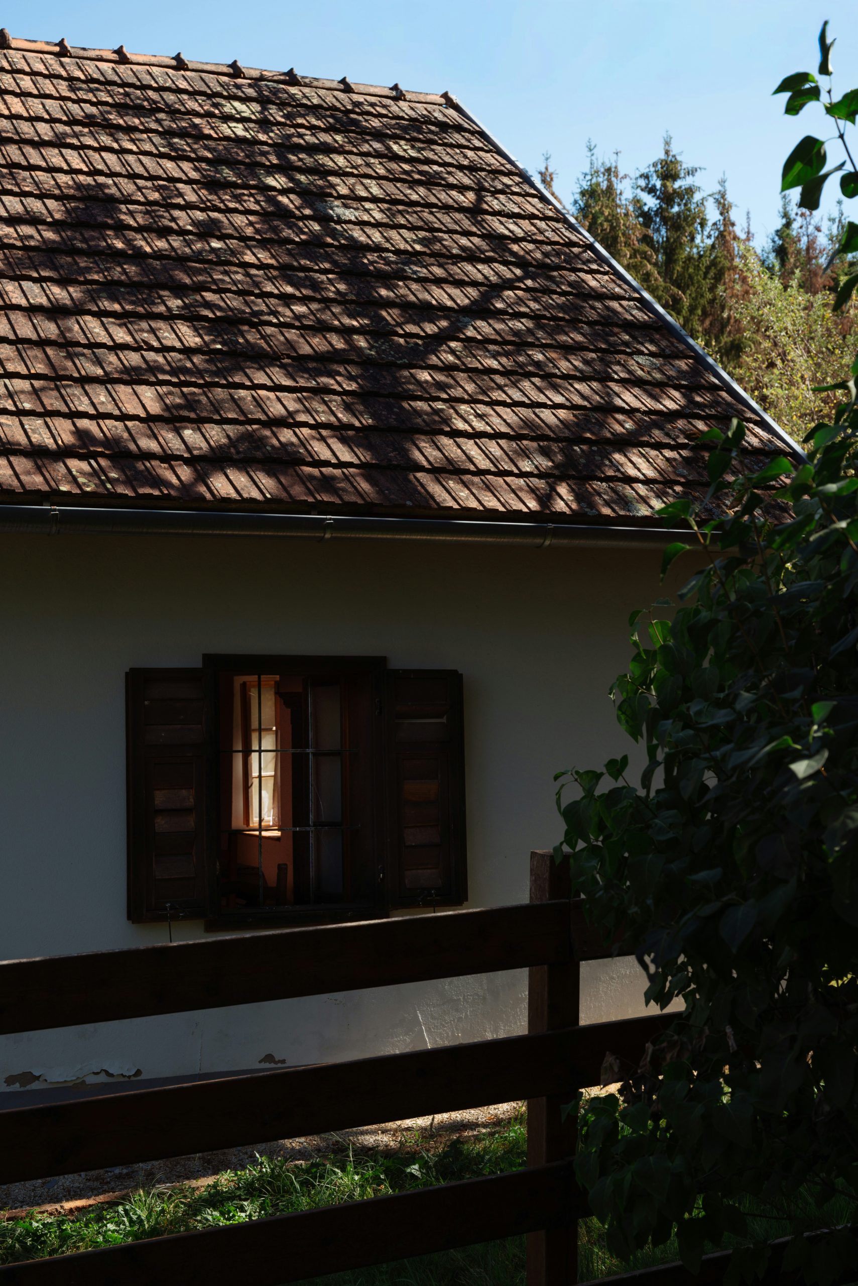 Crimson Cottage With A