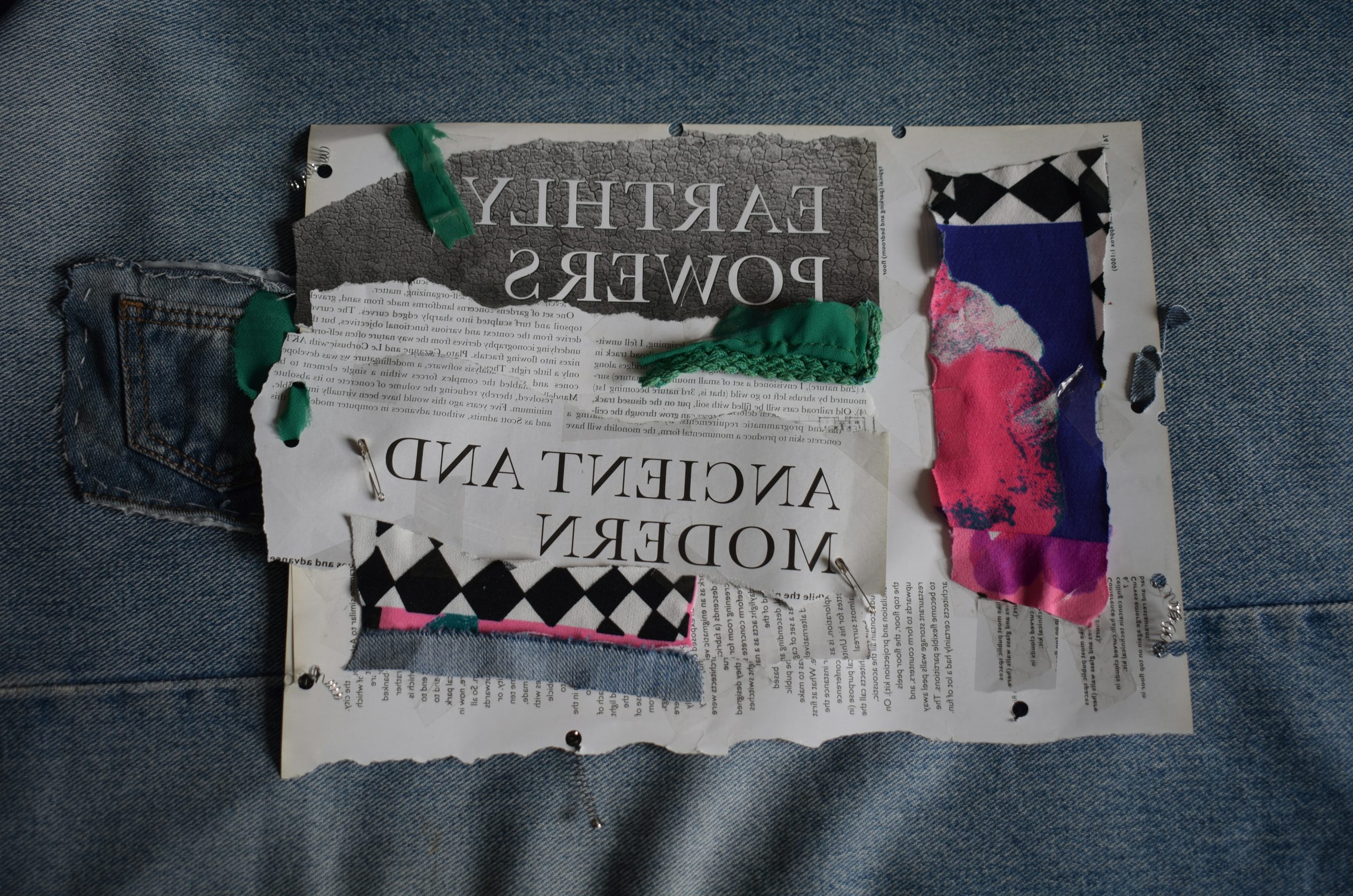 Mystic Collage Of Paper