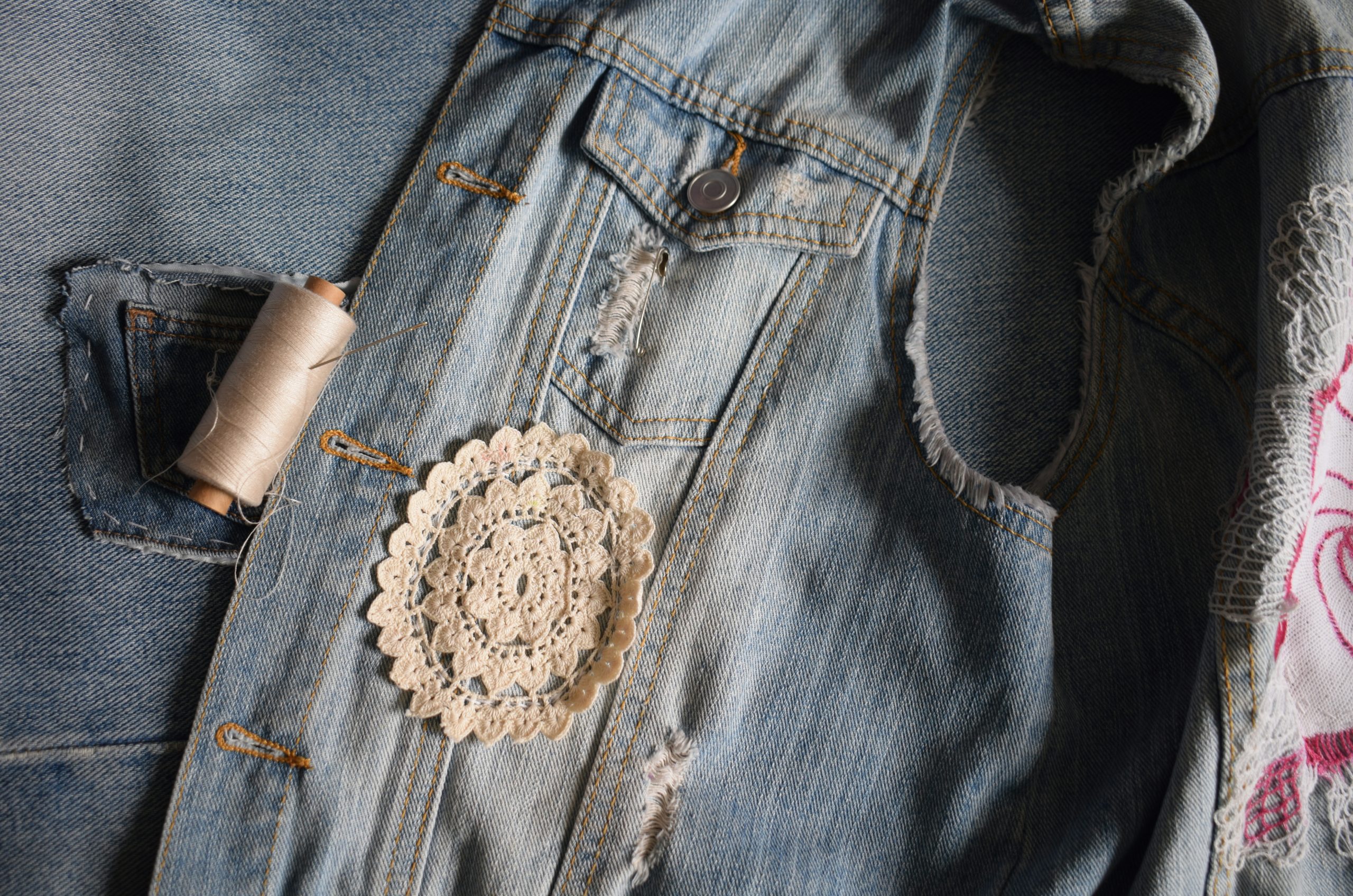 Velvet Denim Jacket