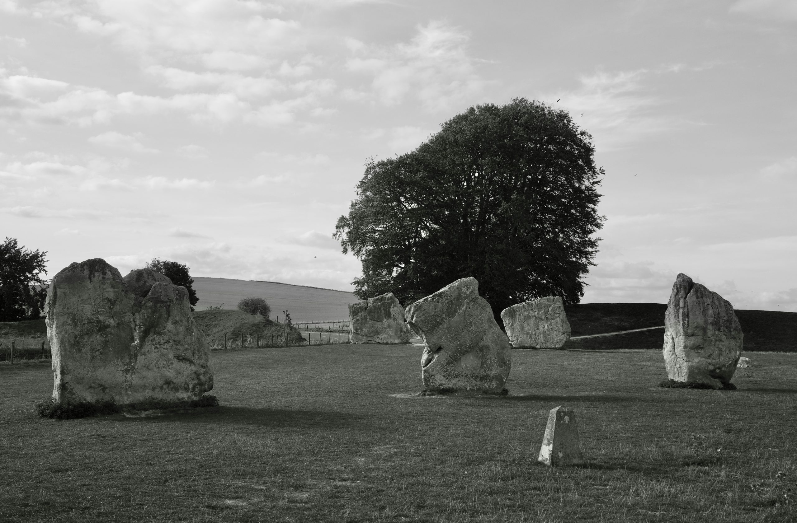 Glowing Large Standing Stones
