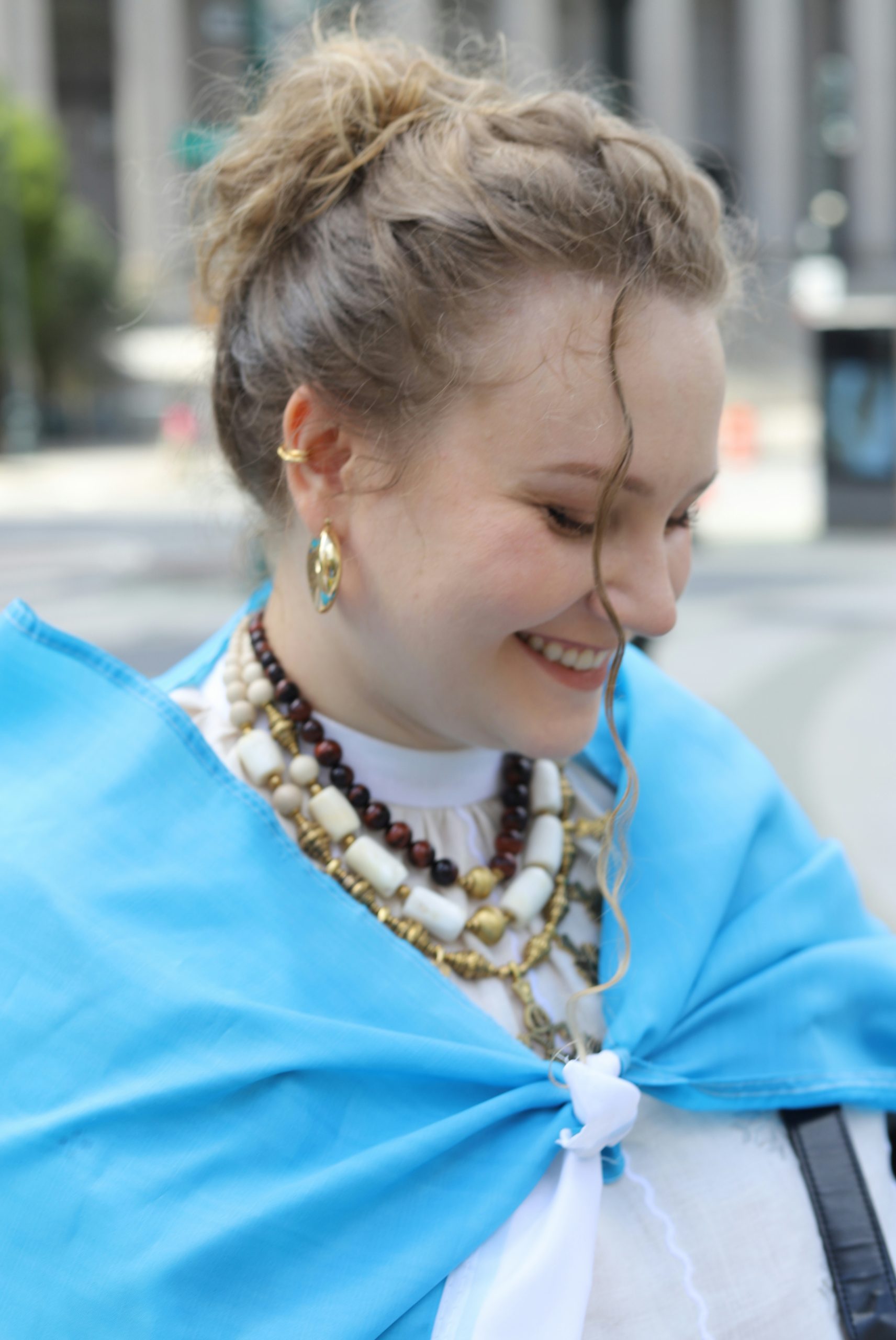 Coastal Smiling Woman
