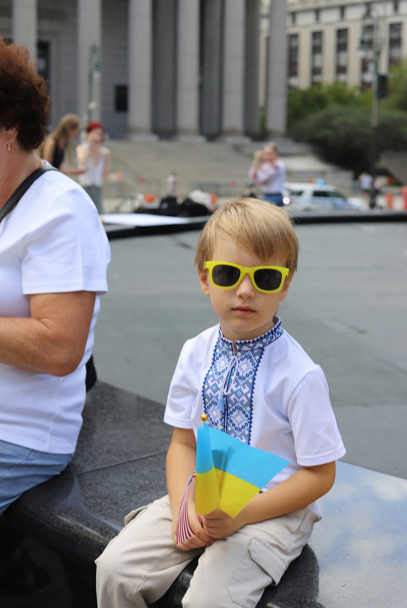 Coppery Child In Yellow