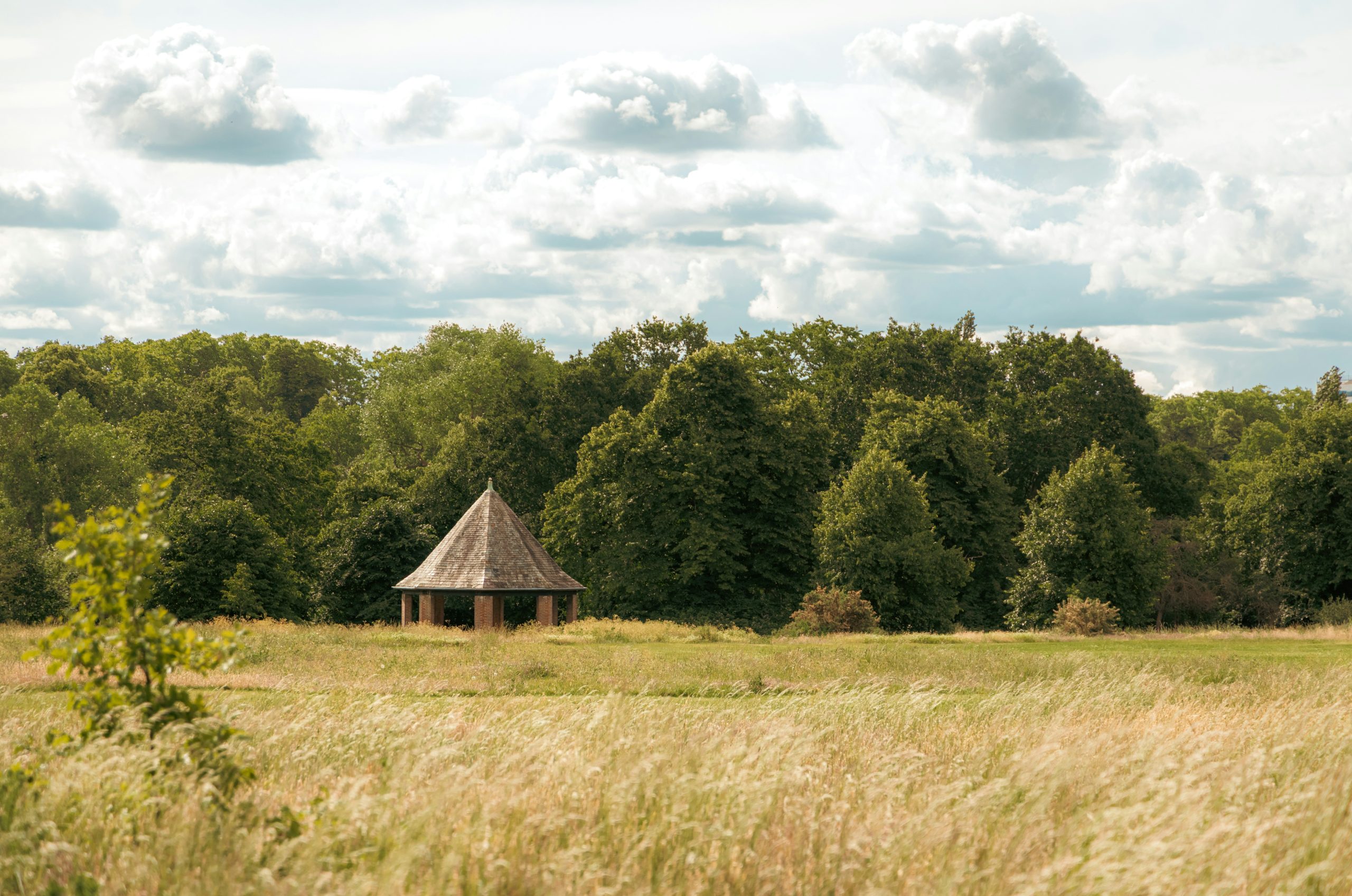 Azure Wooden Gazebo