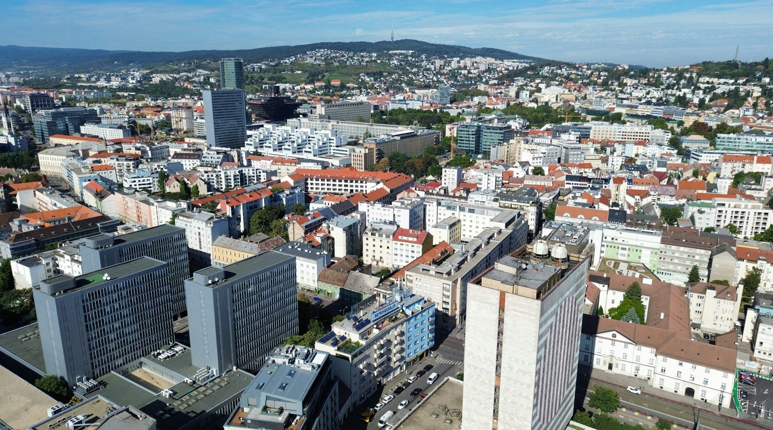 Coppery Aerial View
