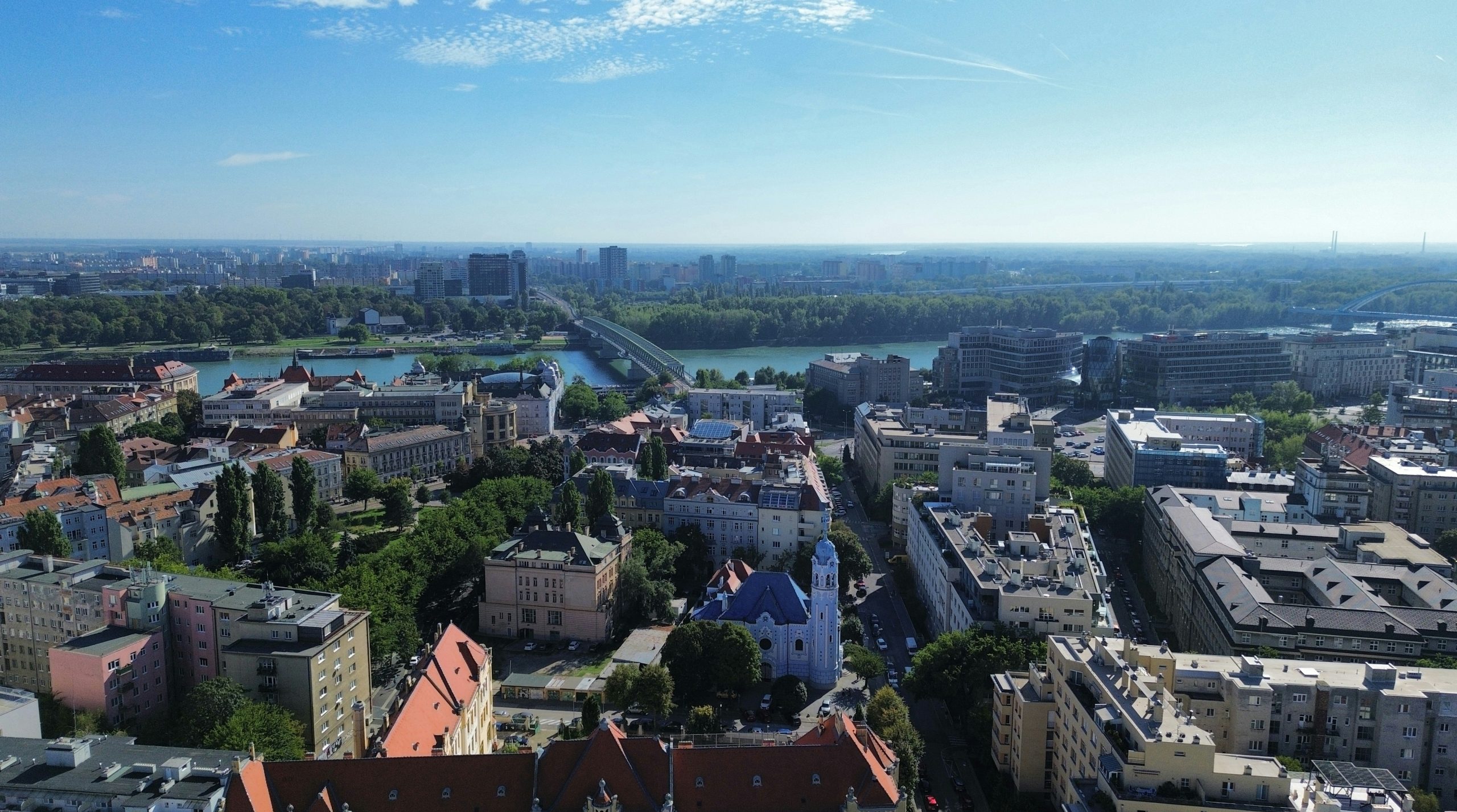 Crimson Aerial View