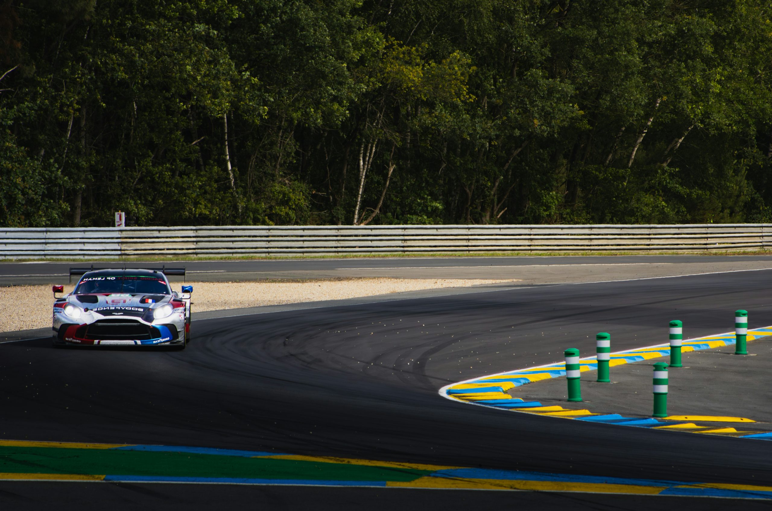 Dawnlit Race Car Cornering
