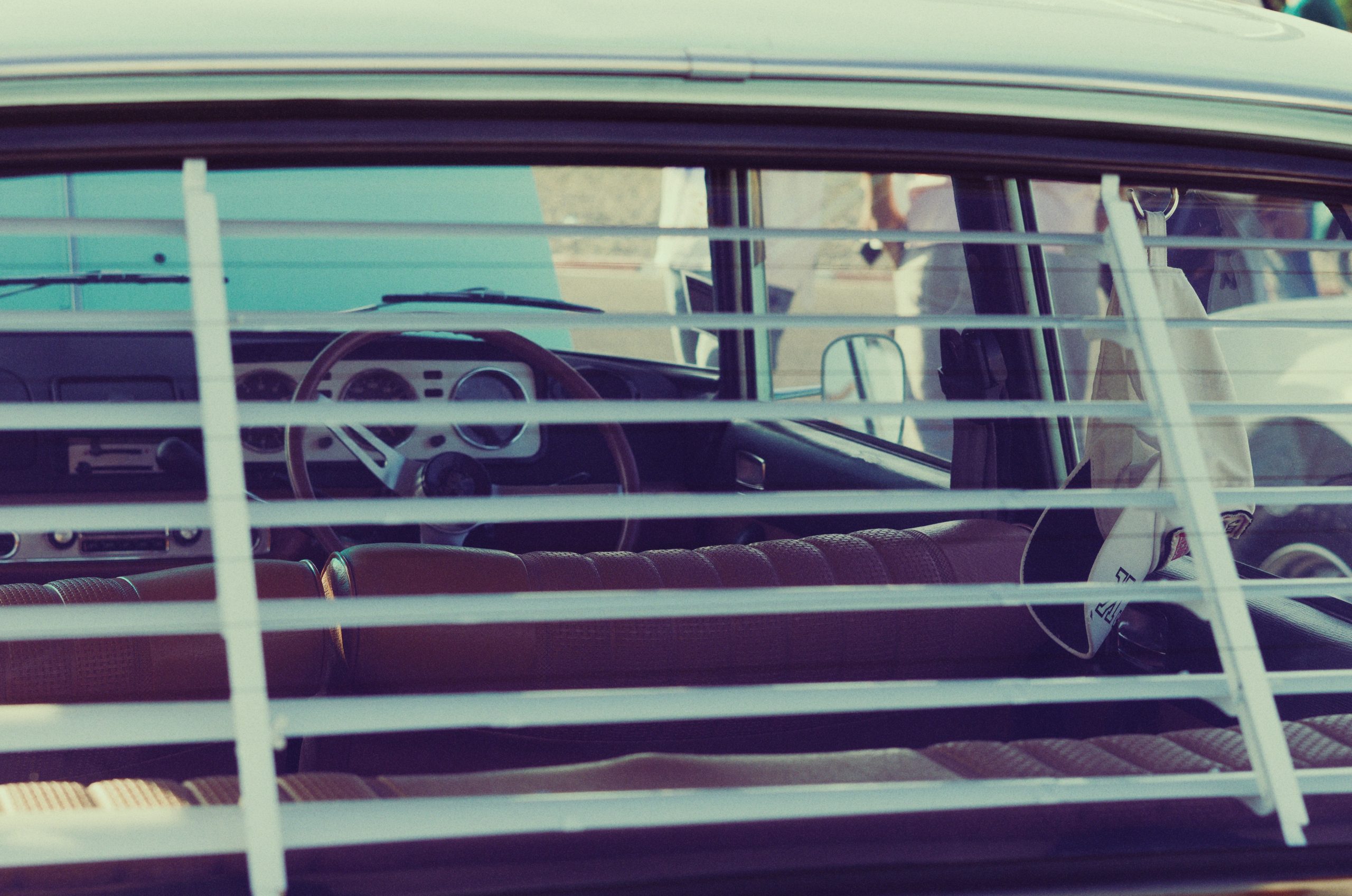 Dreamy View Through Rear Window