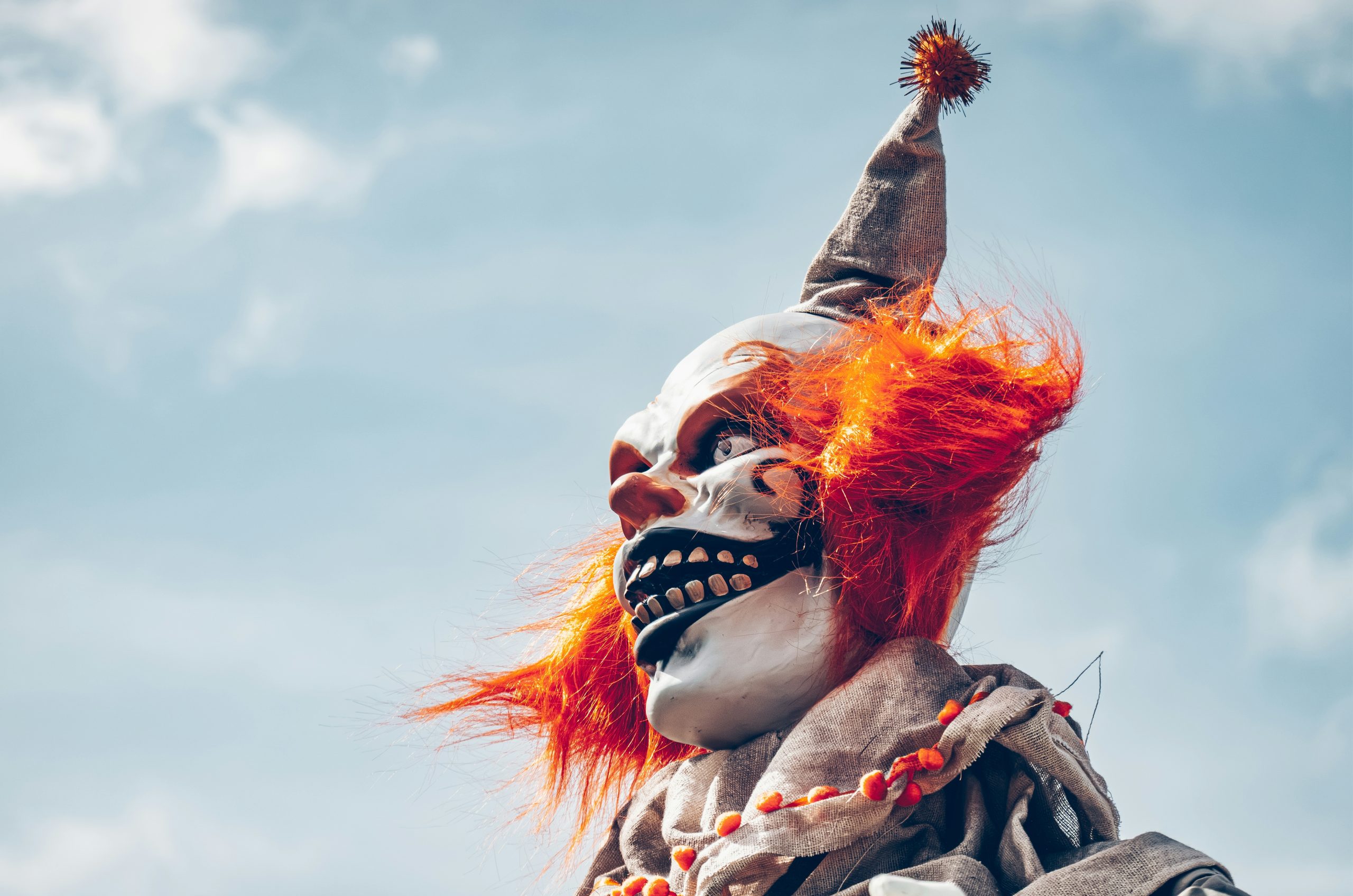 Emerald Clown Mask