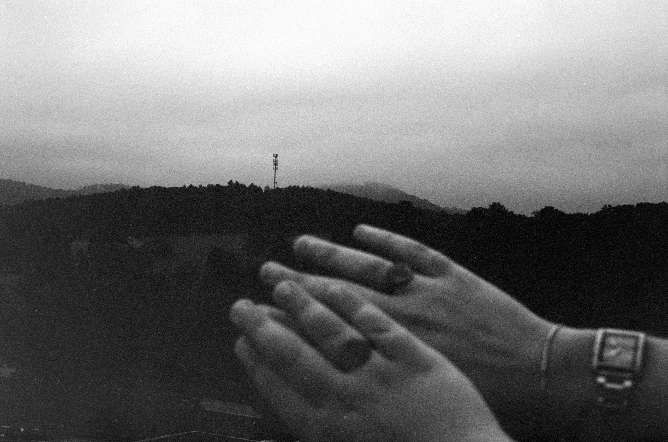 Ethereal Two Hands Held Together