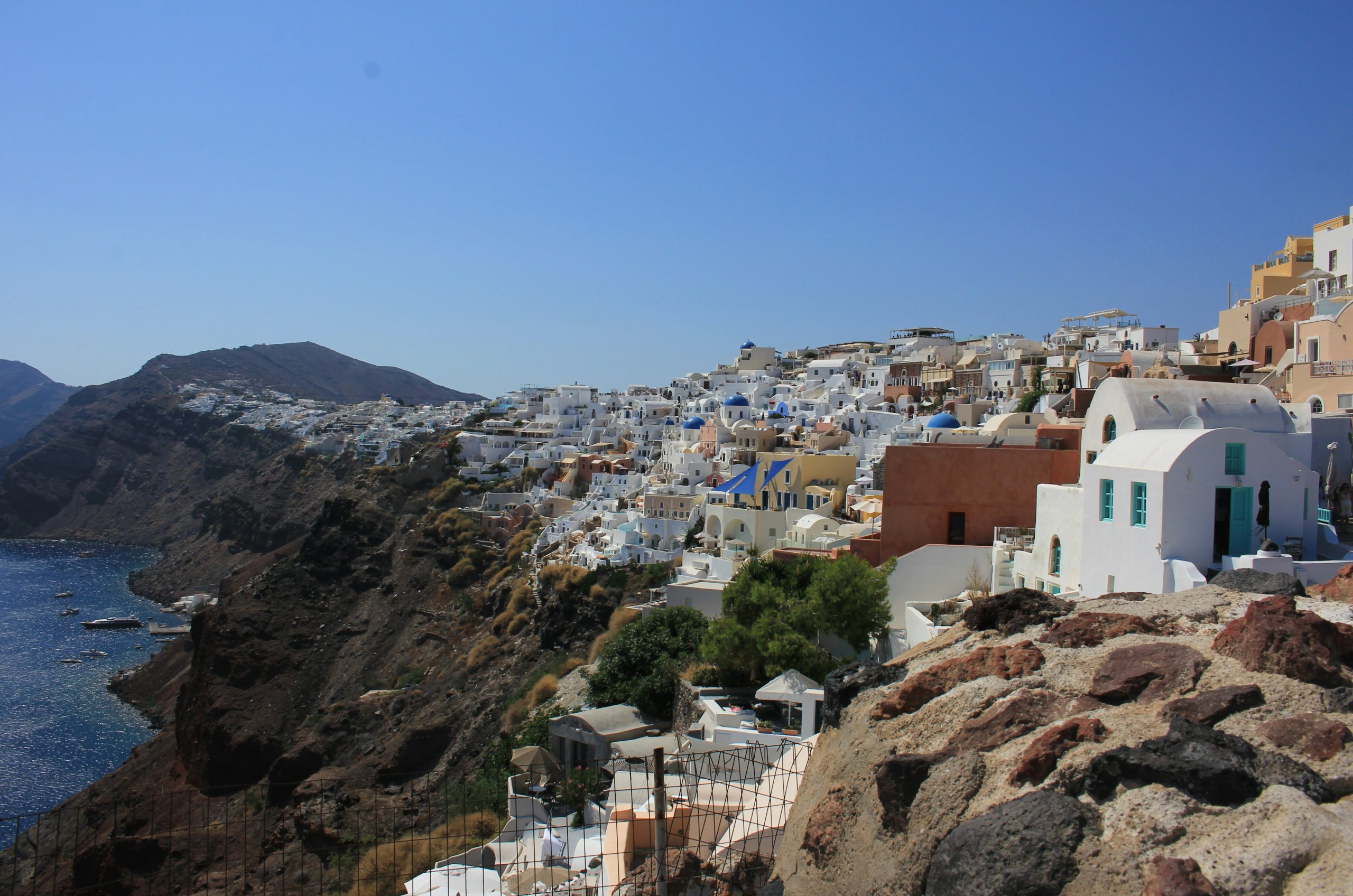 Ethereal White Buildings