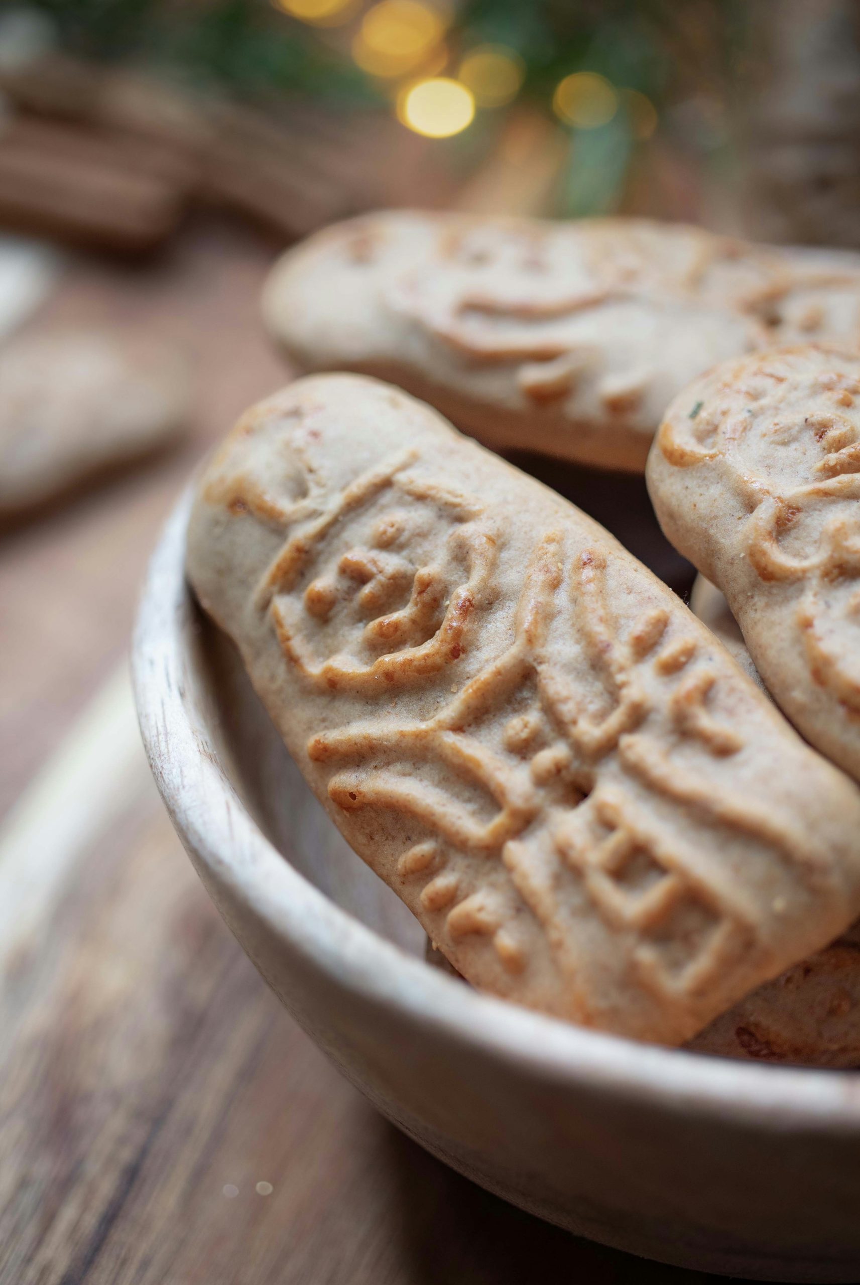 Frosty Embossed Rectangular Cookies