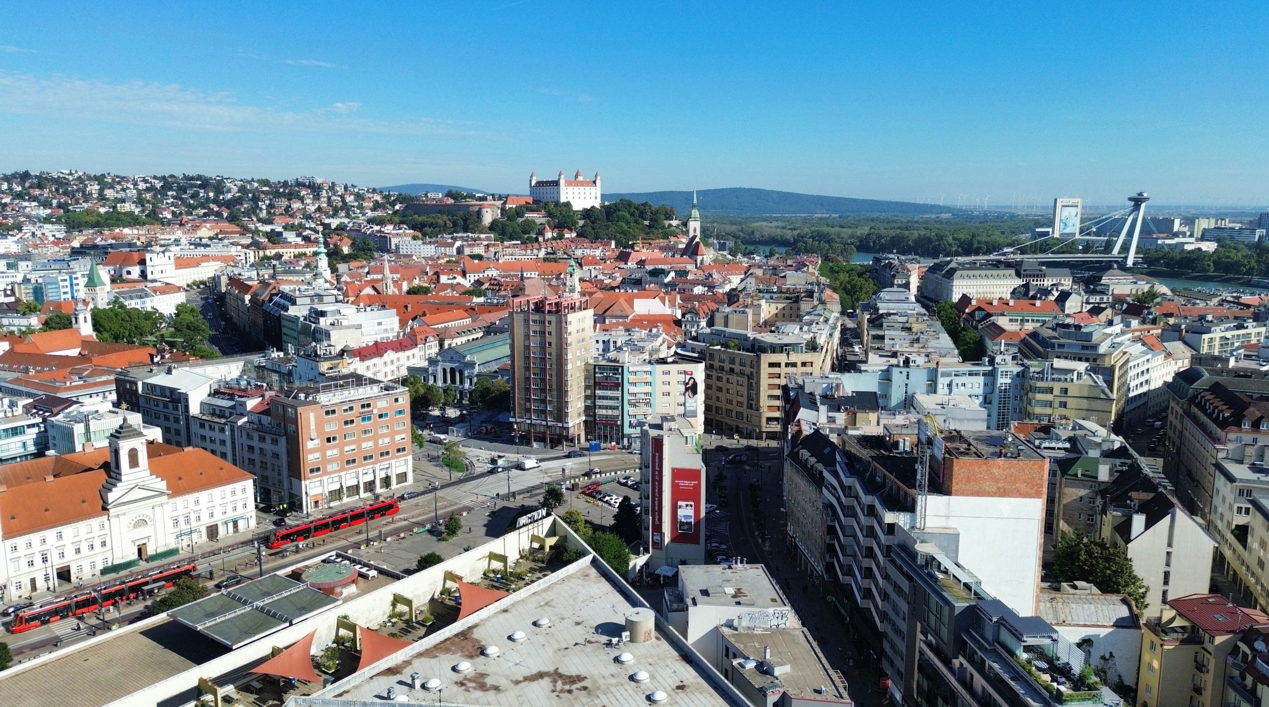 Golden Aerial View