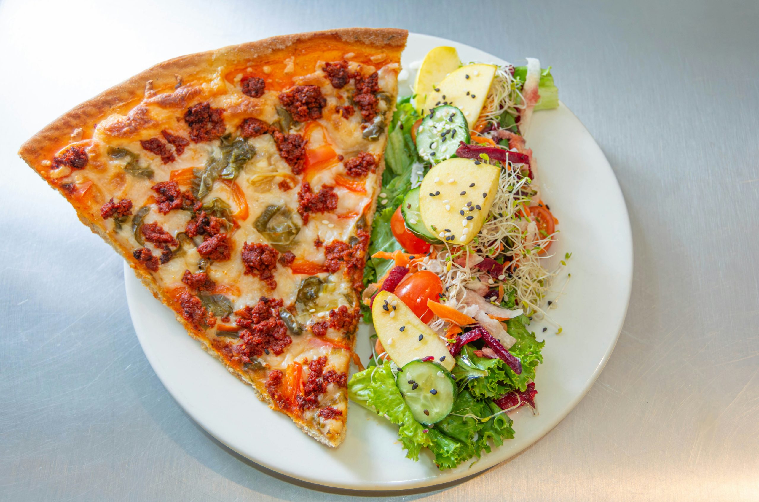 Golden Slice Of Chorizo