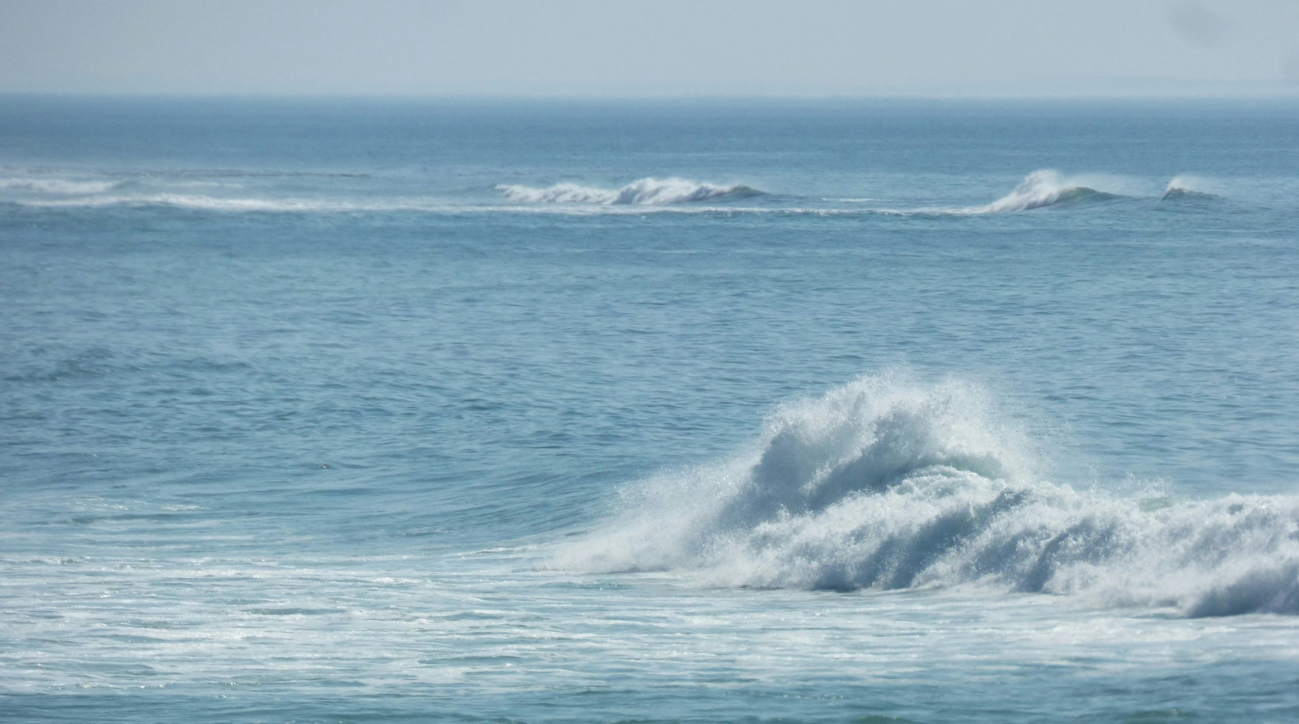 Jade Ocean Waves Breaking