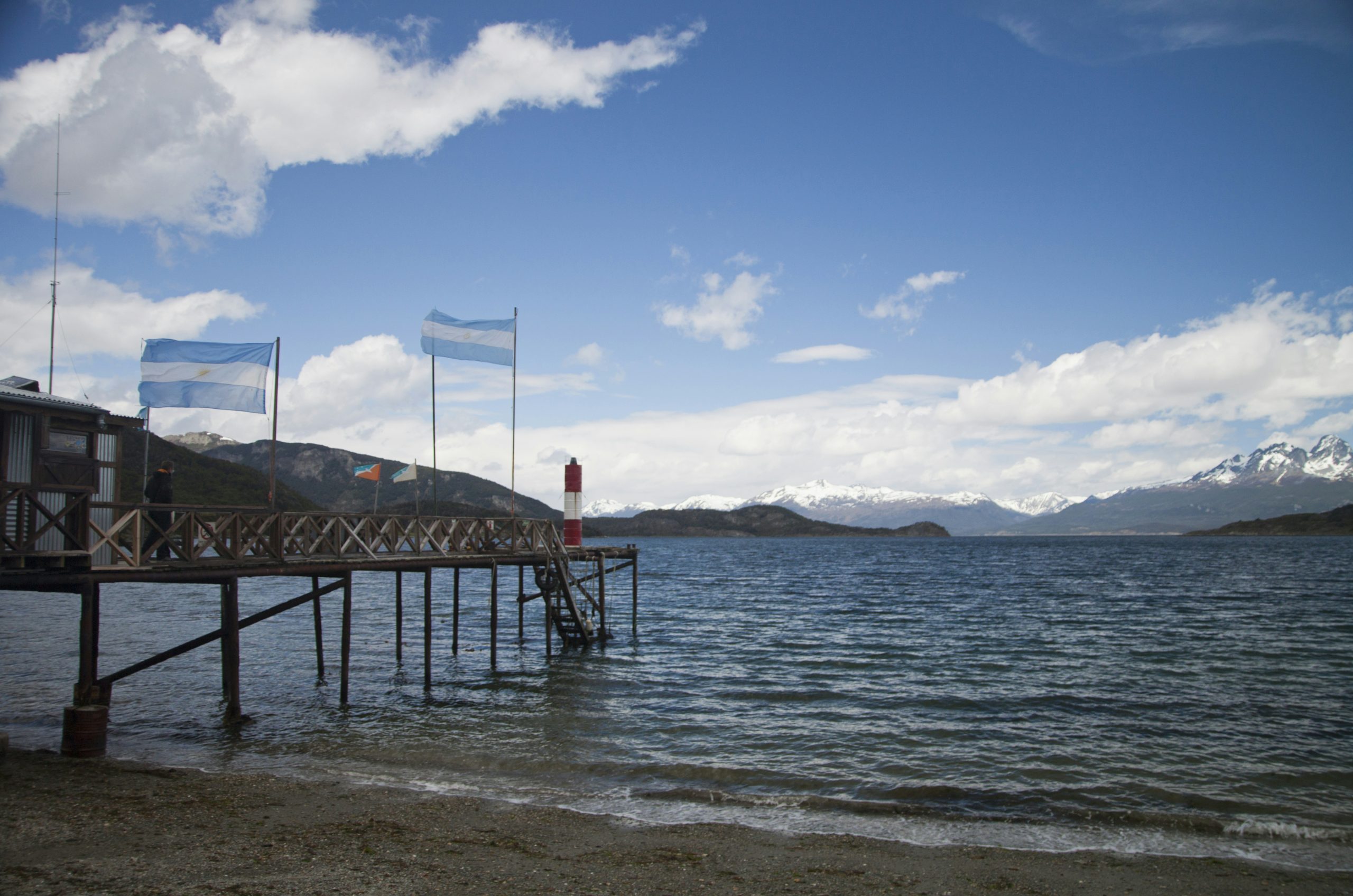 Luminous Wooden Pier