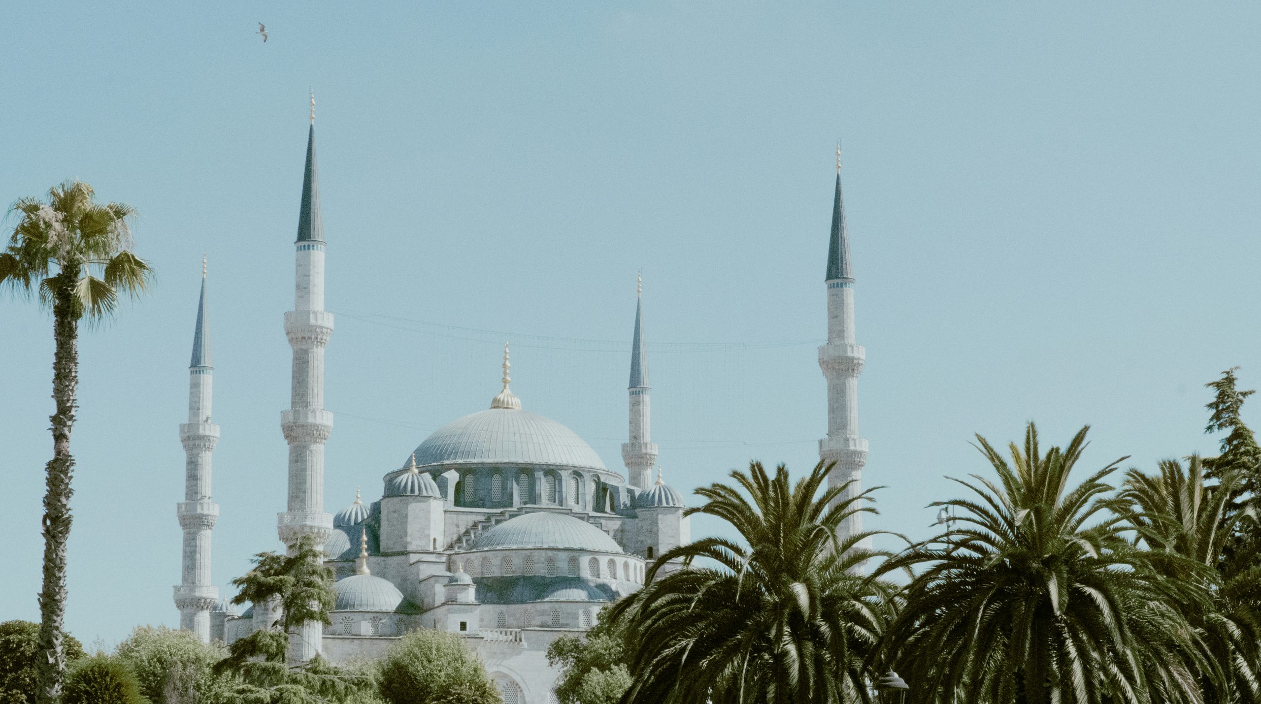 Prismatic Blue Mosque