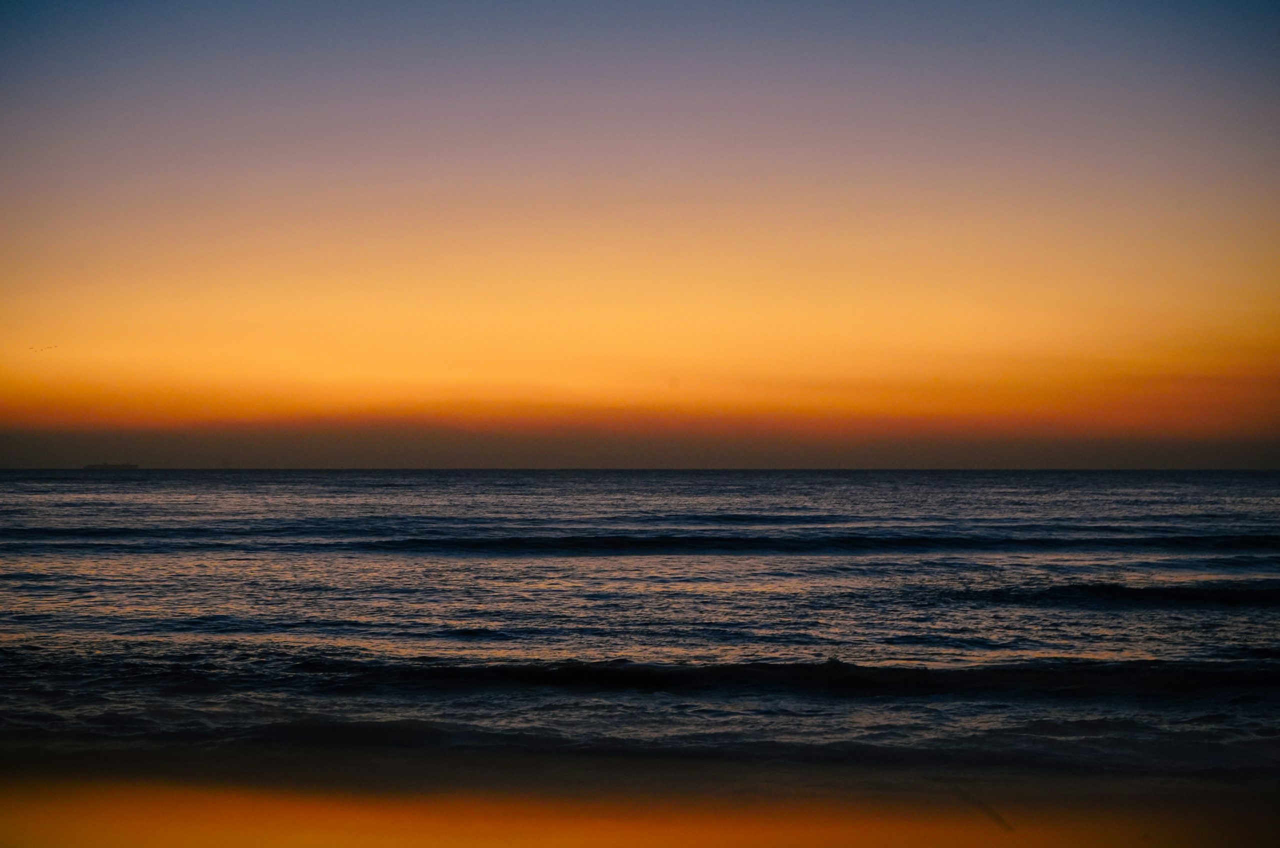 Radiant Dark Ocean Waves
