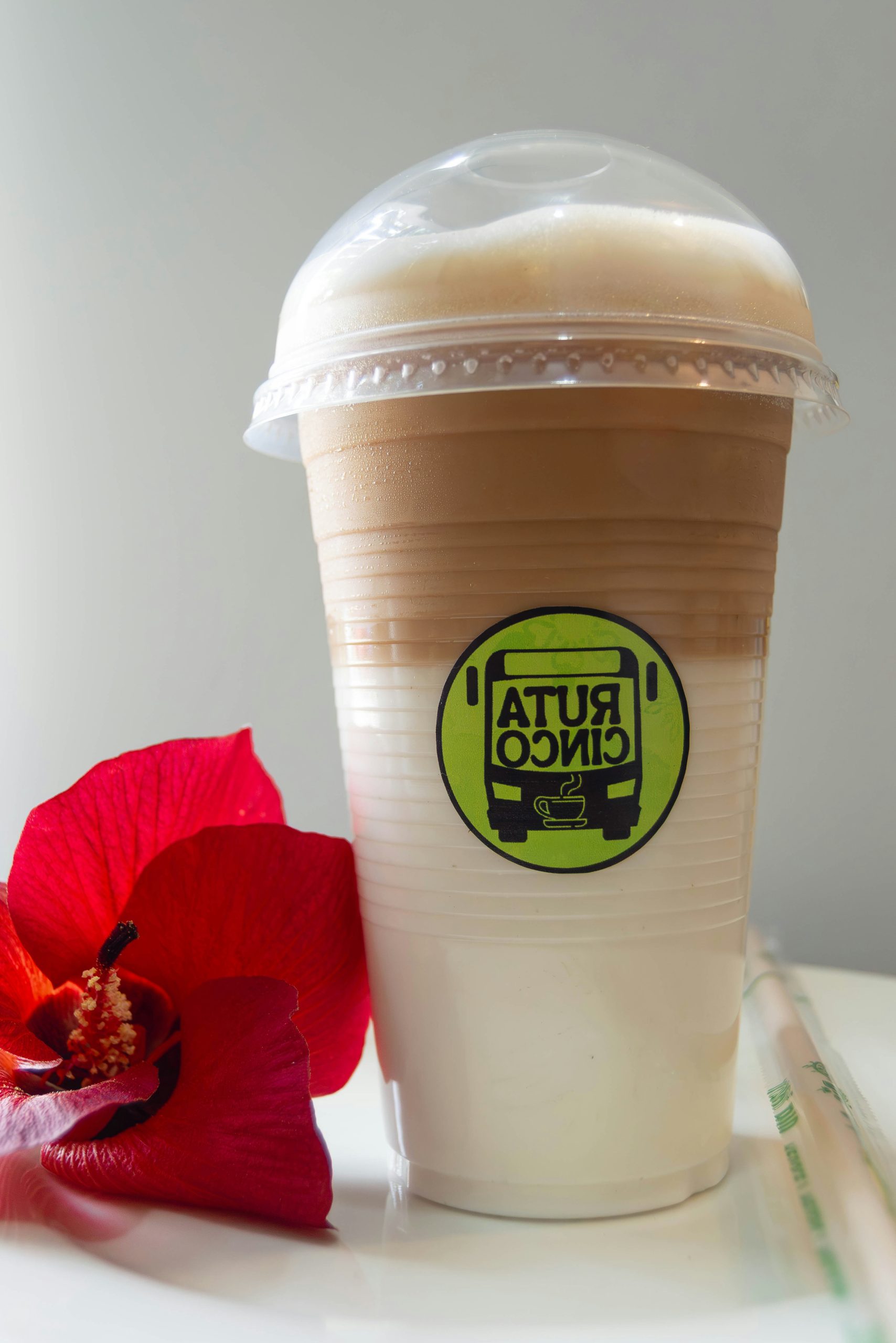 Radiant Layered Iced Coffee