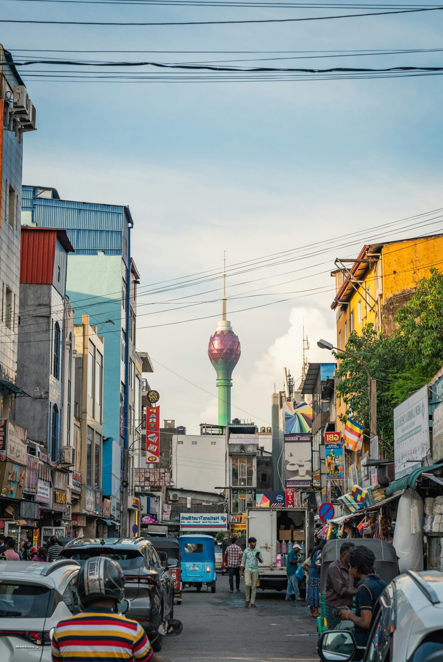 Radiant Lotus Tower Rising Above