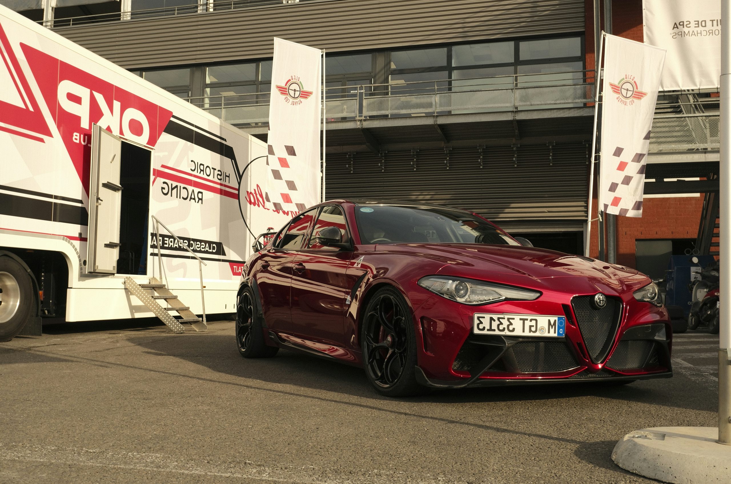 Sable Dark Red Alfa Romeo