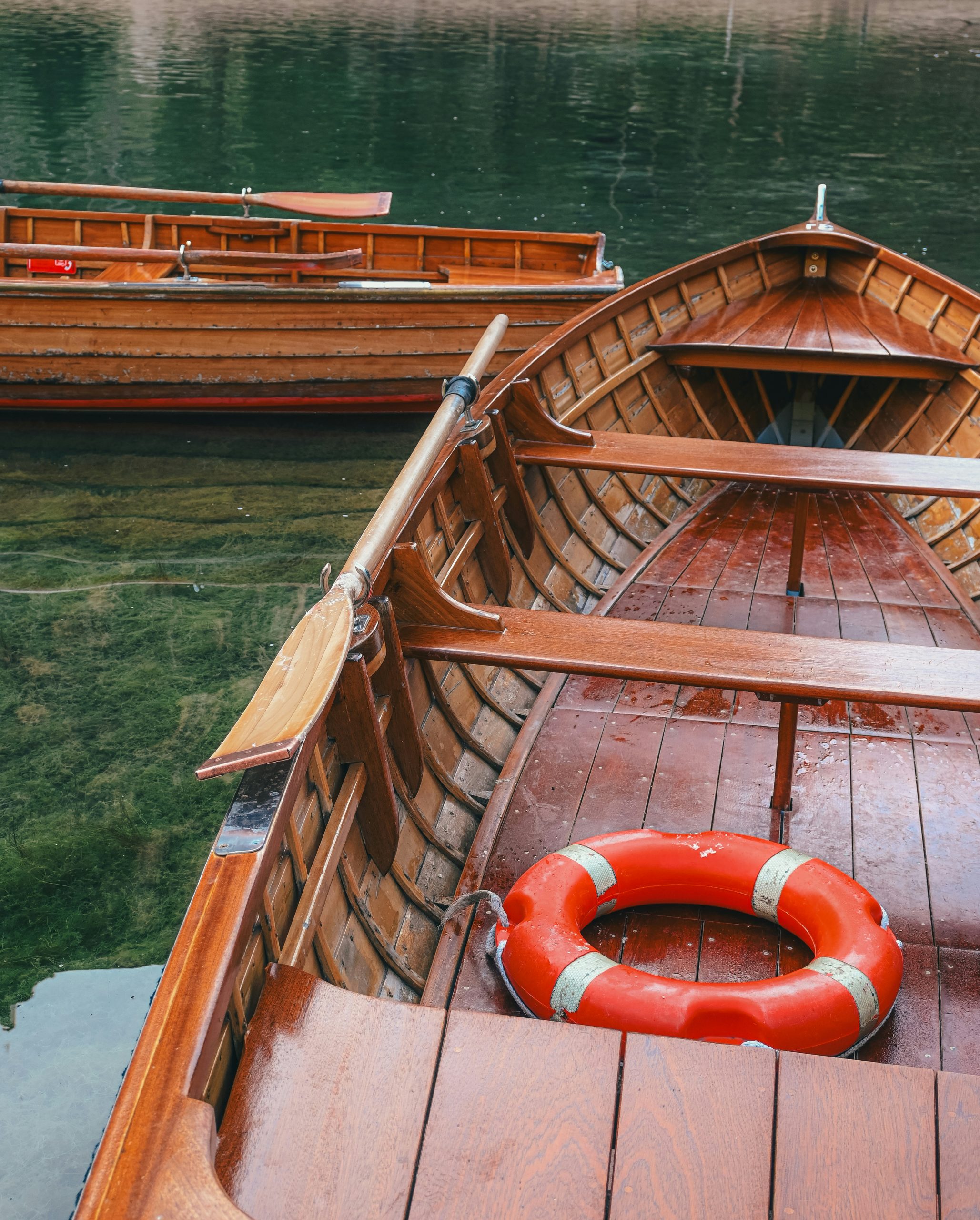 Sable Two Wooden Rowboats