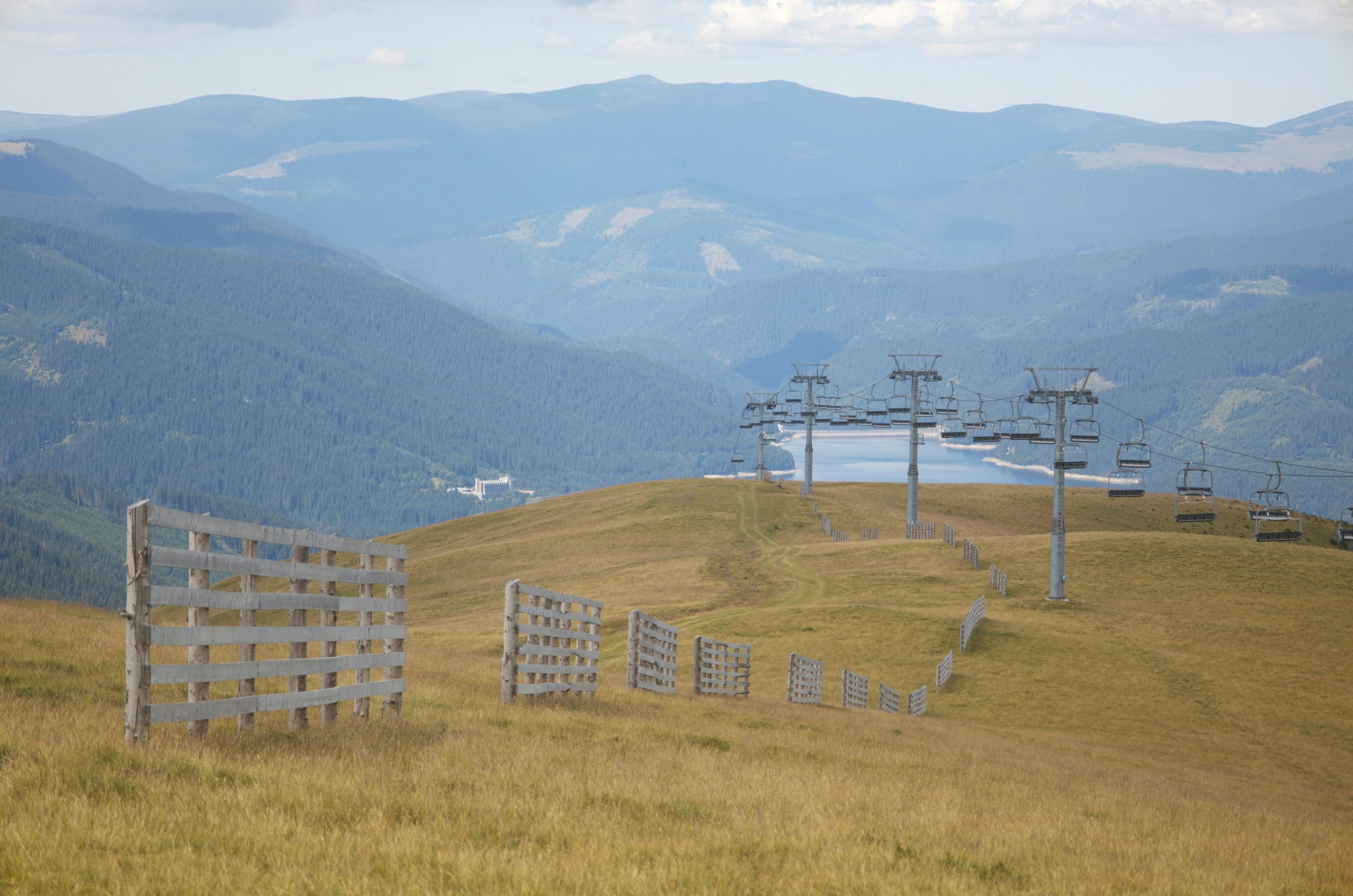 Sapphire Chairlift Line Crossing A