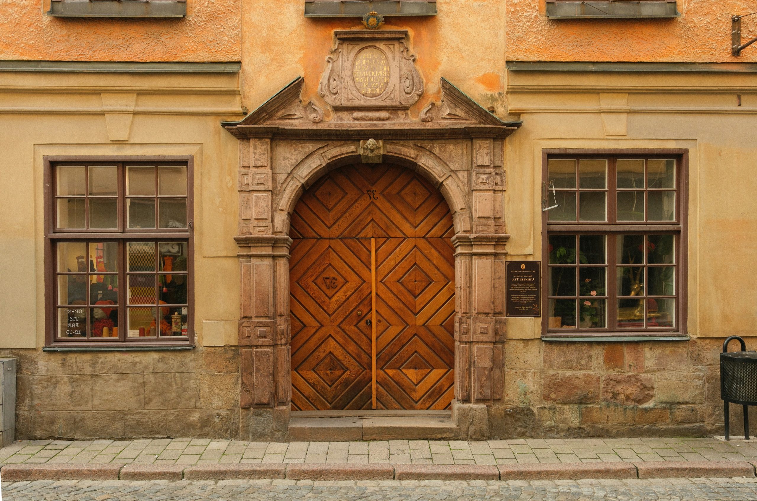 Silken Ornate Wooden Door