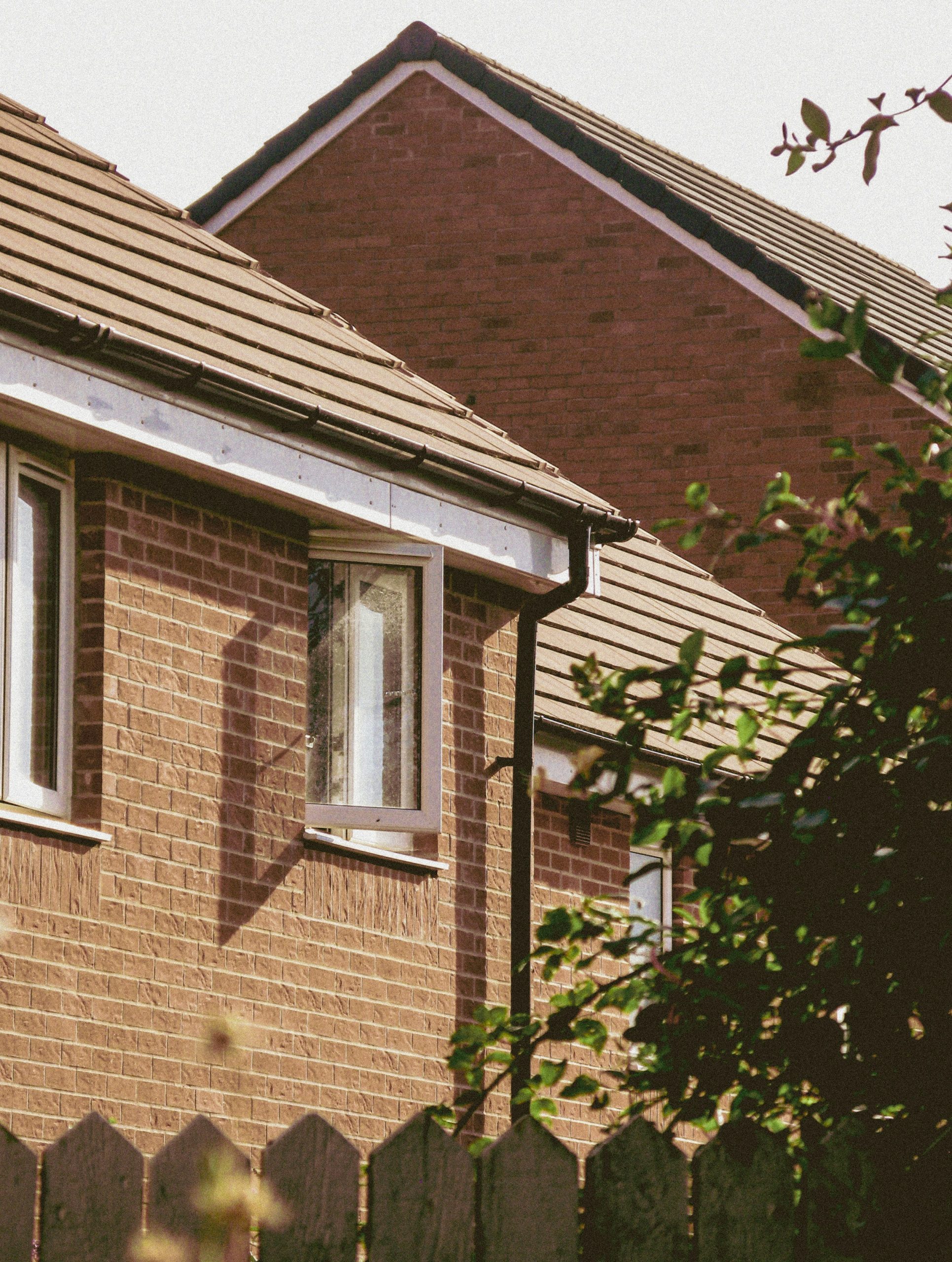 Sunlit Brick House
