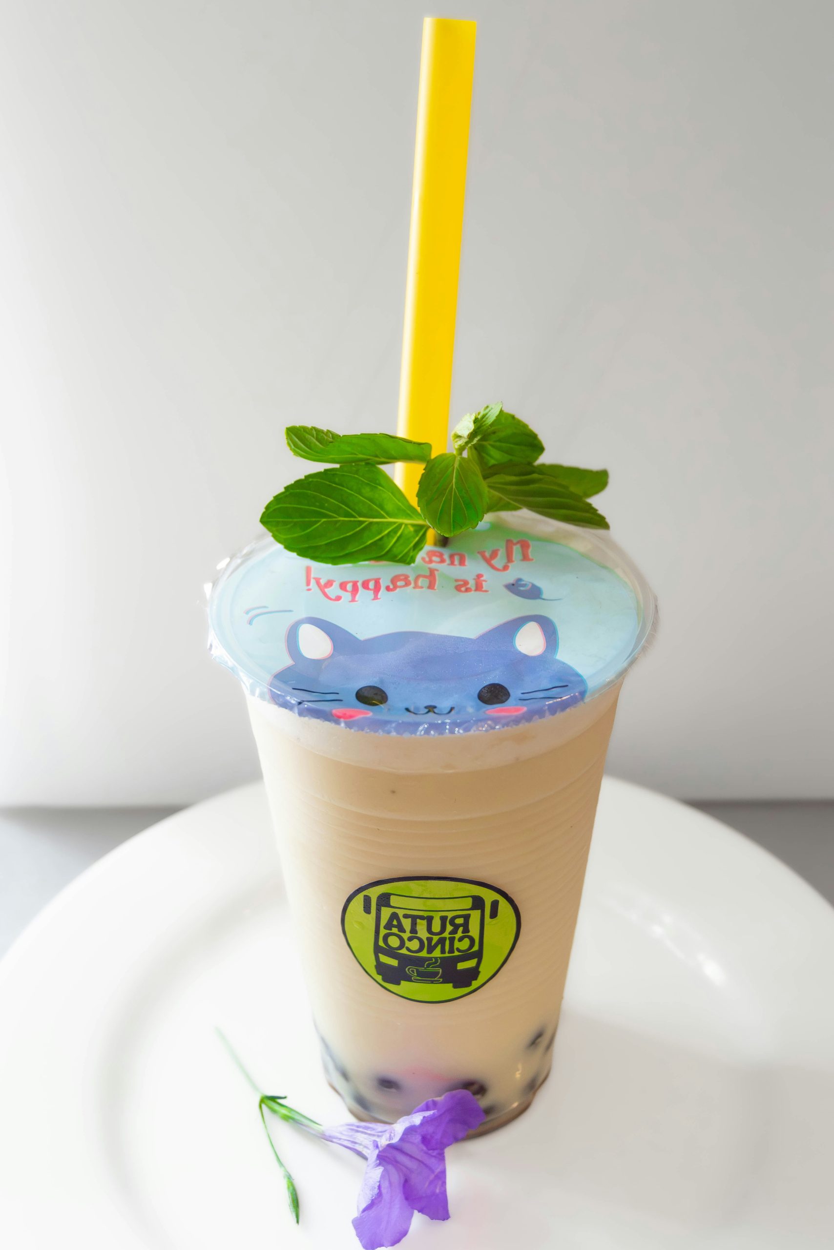 Sunlit Bubble Tea