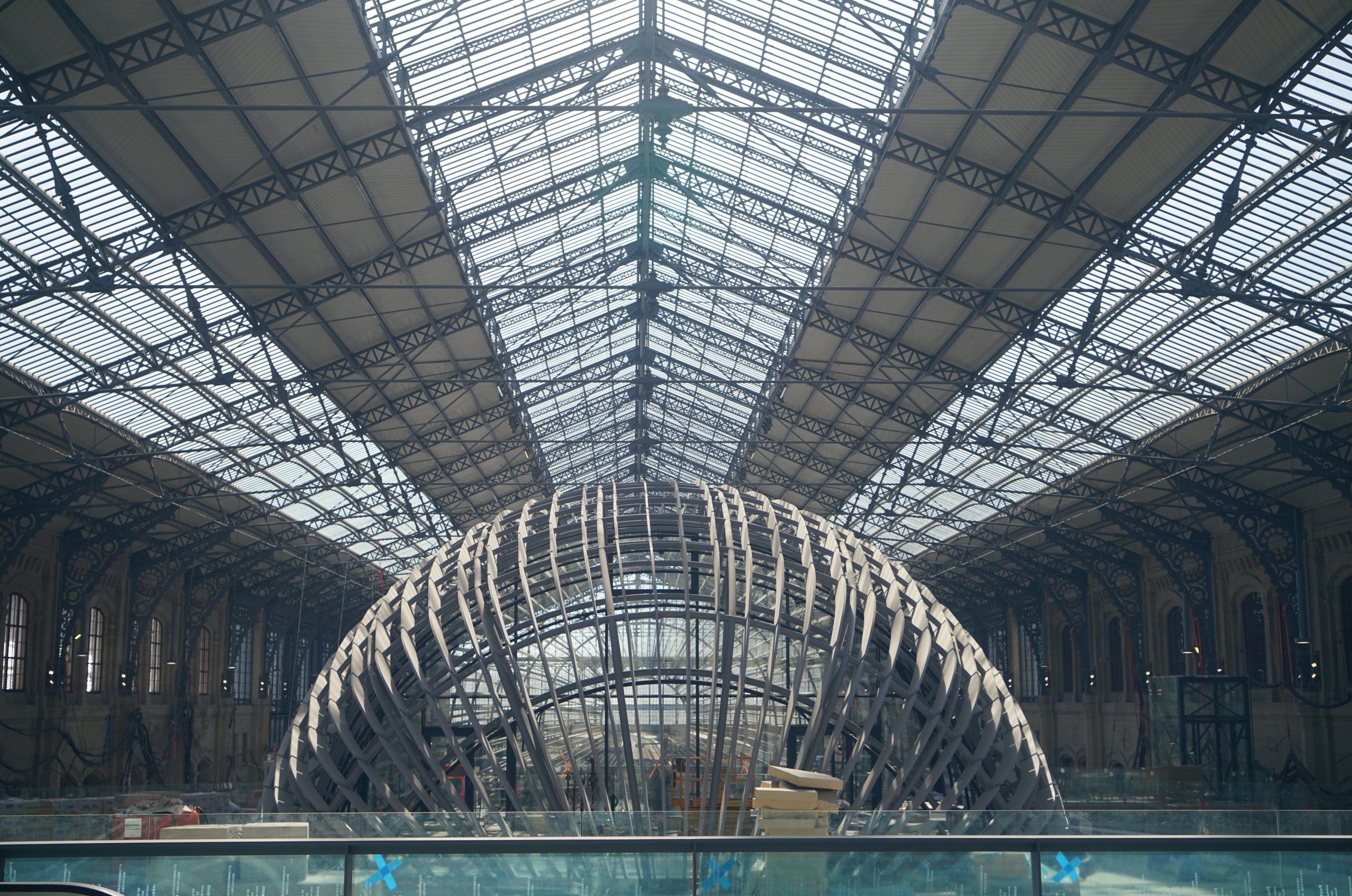 Tranquil Large Wooden Rib Structure