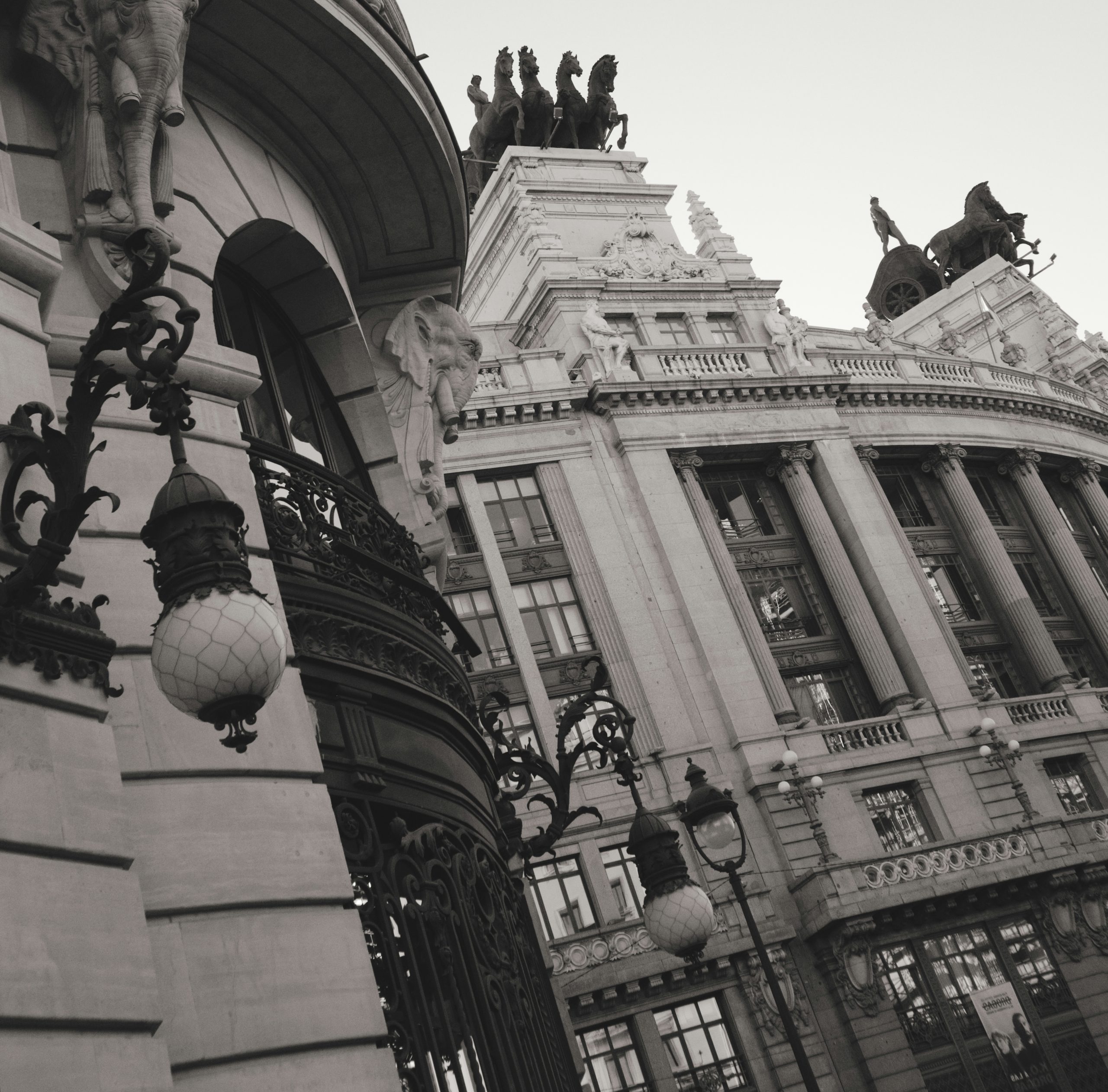 Tranquil Metropolis Building