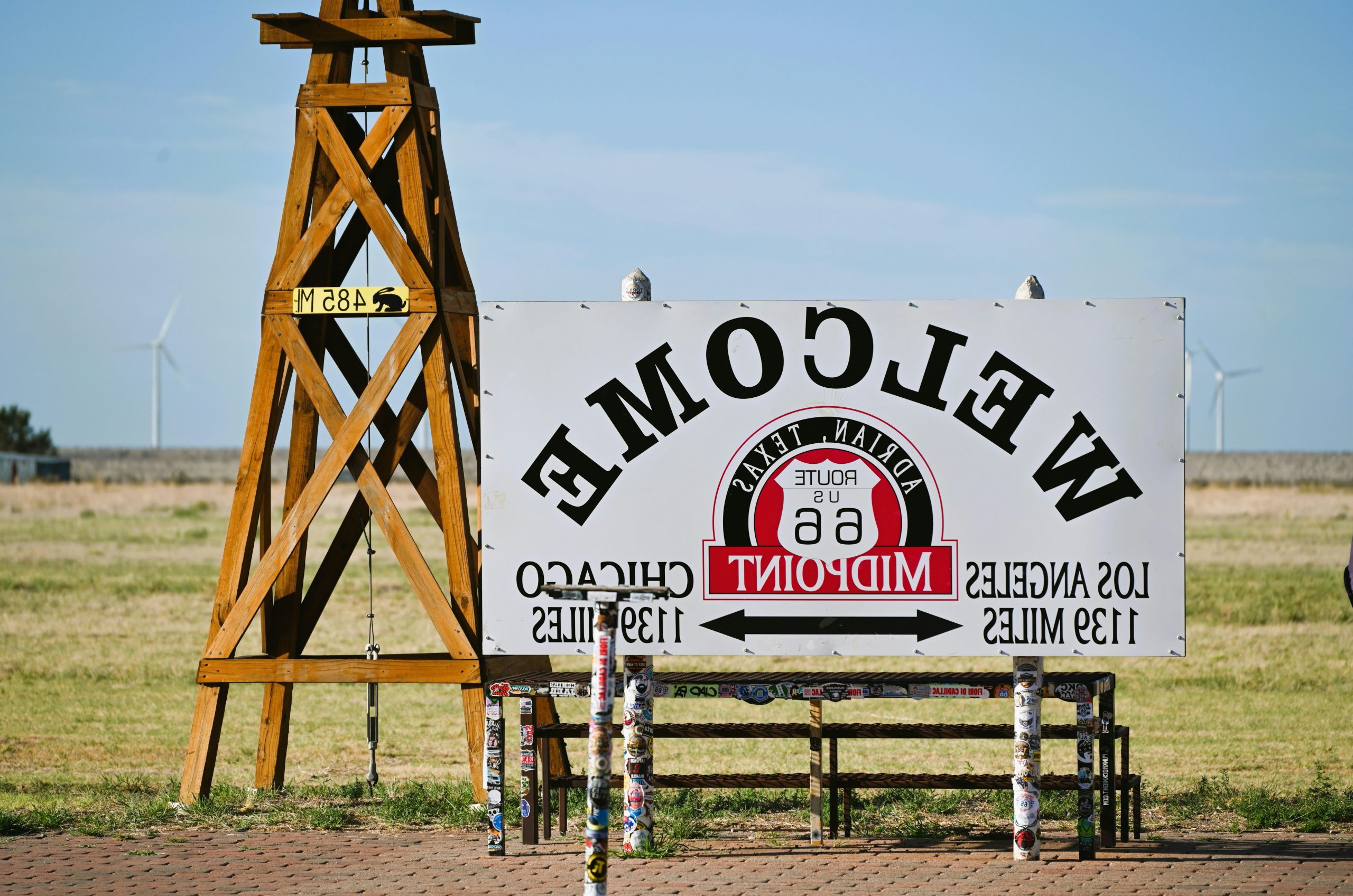 Tranquil Welcome Sign For The