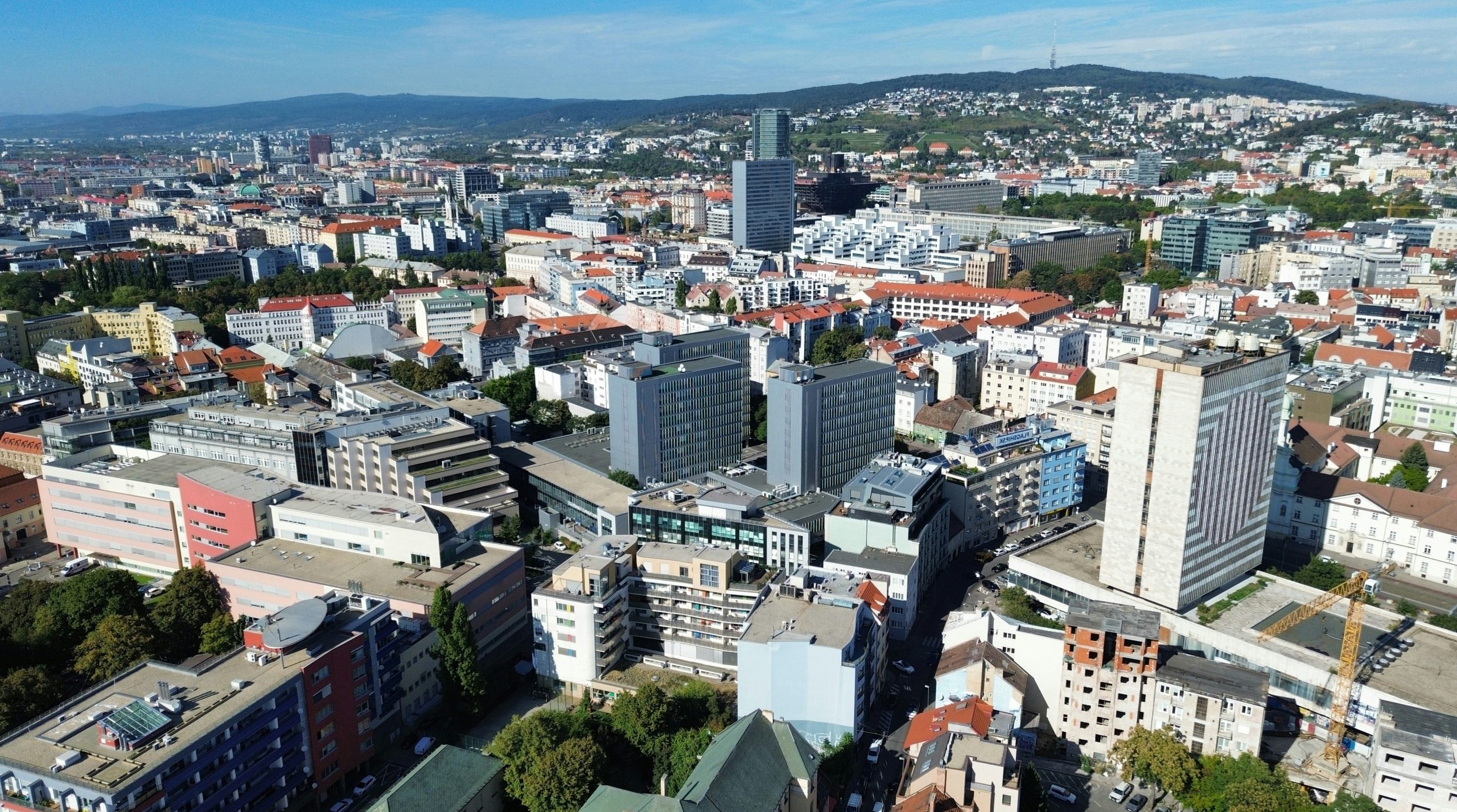 Twilit Aerial View