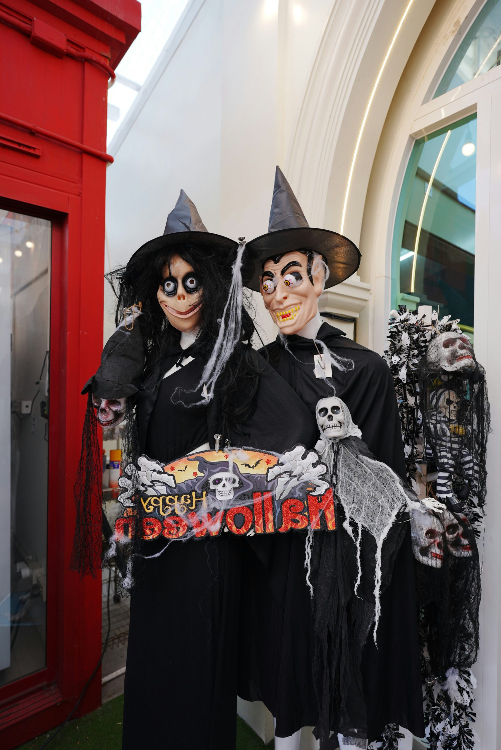 Twilit Two Witch Figures