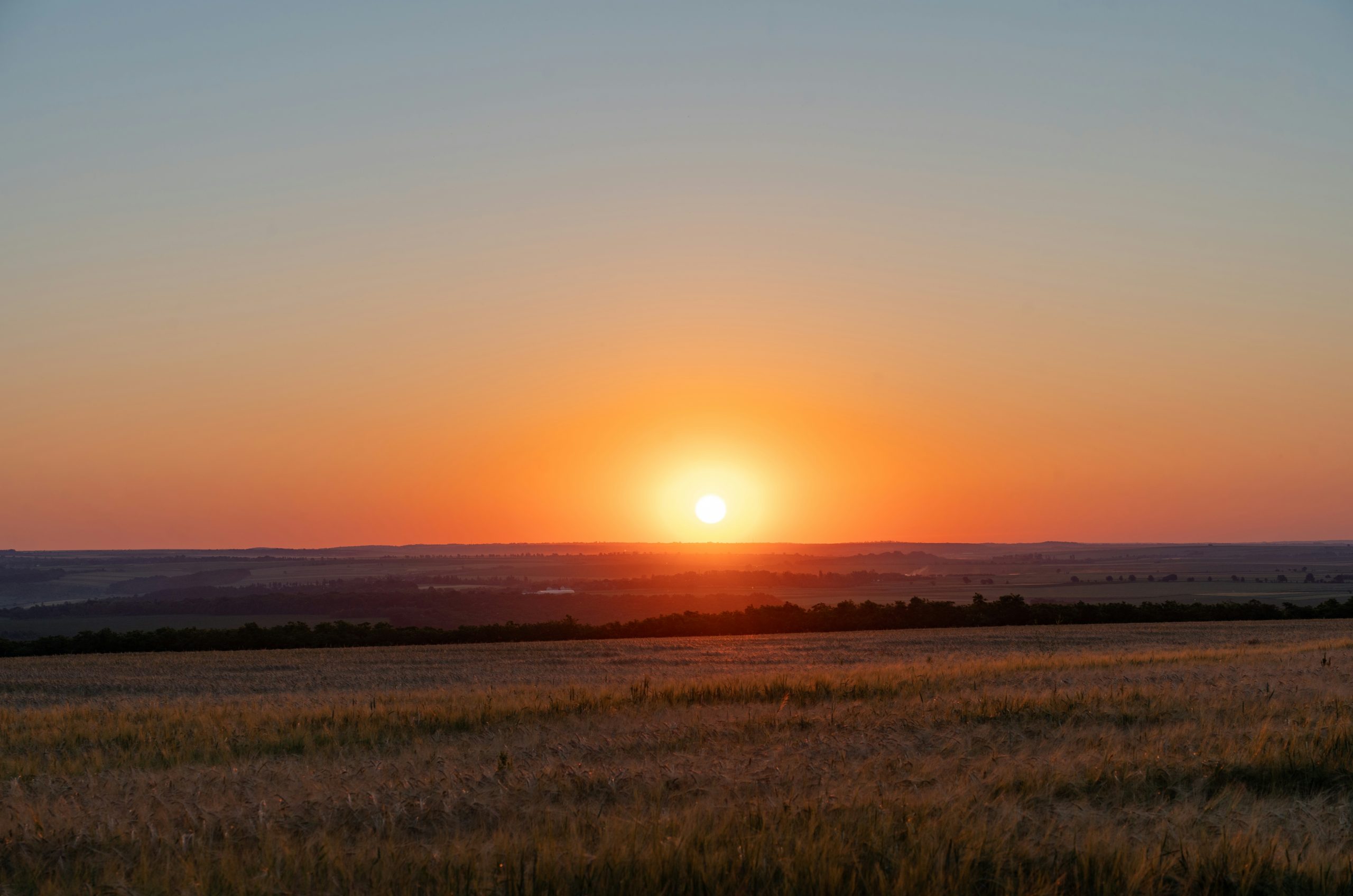 Vivid Low Sun